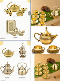 Handcrafted Brass Teapots and Tea Sets – Price on Request